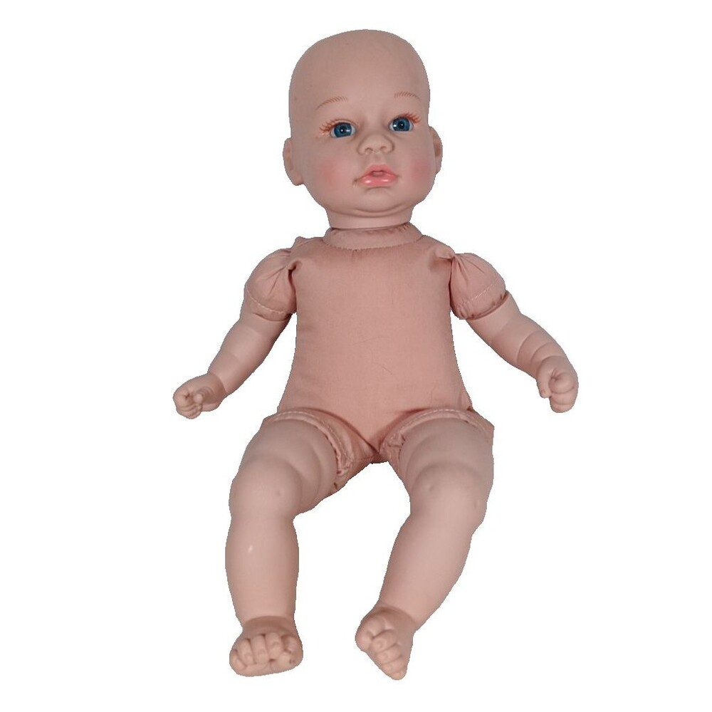 Madame Alexander Baby Doll 14in Blue Eyes Bald Soft Body Vinyl Toy No outfit2018